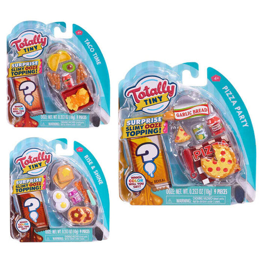 Totally Tiny Miniature Food Sets *CHOOSE YOURS* Pizza Party Taco Time Rise Shine