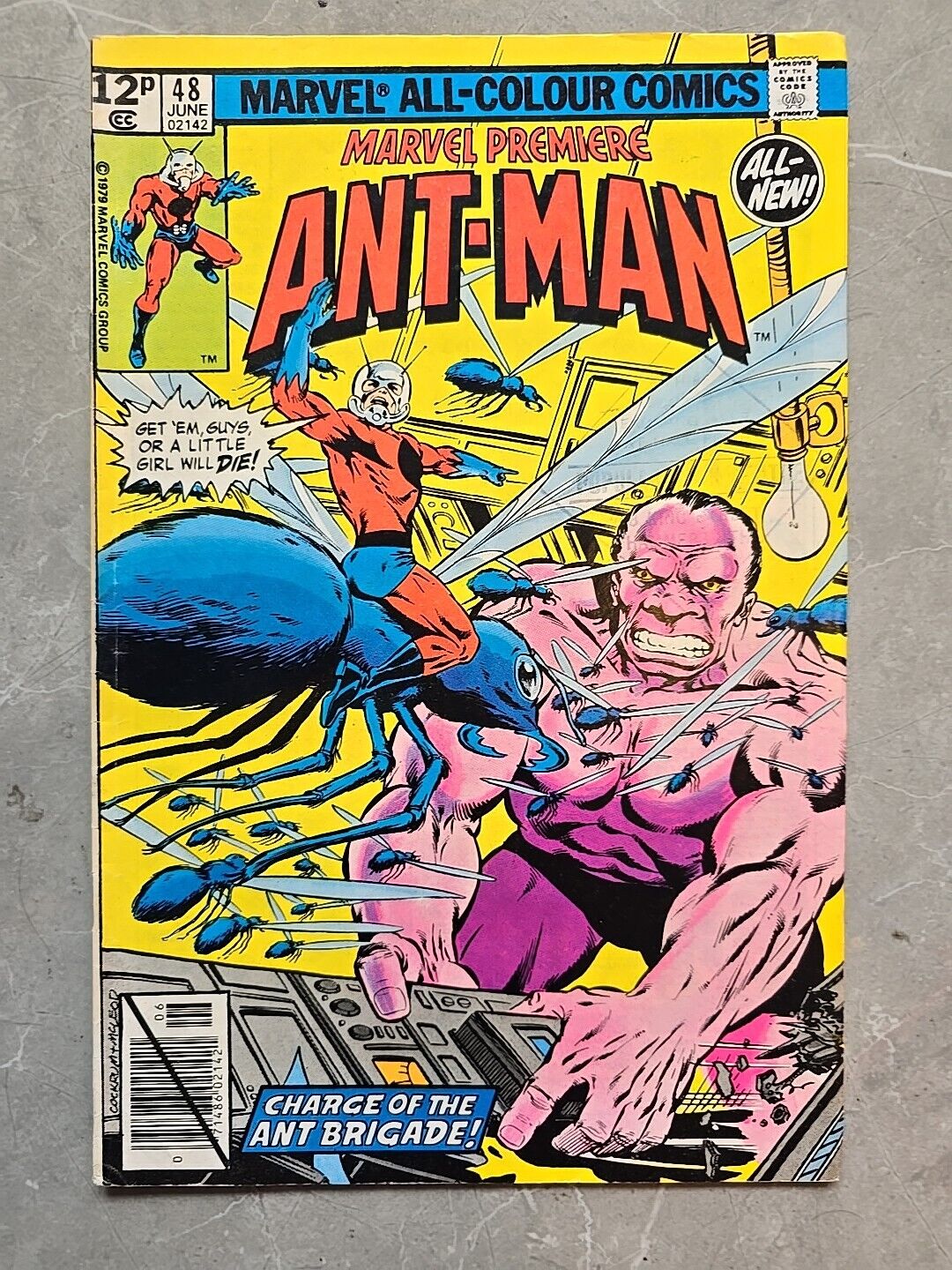 Marvel Premiere Astonishing Ant-Man #48 1979 FN/VF Pence Copy 2nd Scott Lang