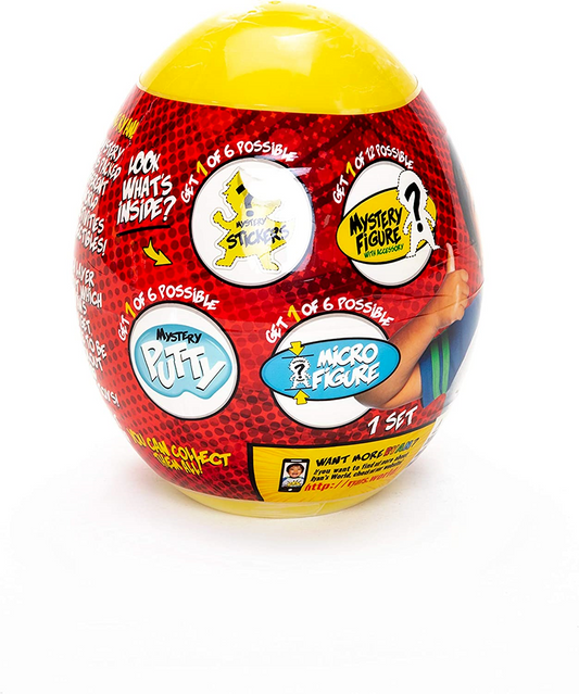 RYAN'S WORLD Mini Mystery Egg Surprise YELLOW Mixed Colours RYANS YOUTUBE NETFLI