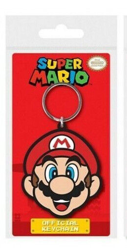 Official Nintendo Super Mario 2D Keyring Keychain Princess Toad Yoshi Bowser