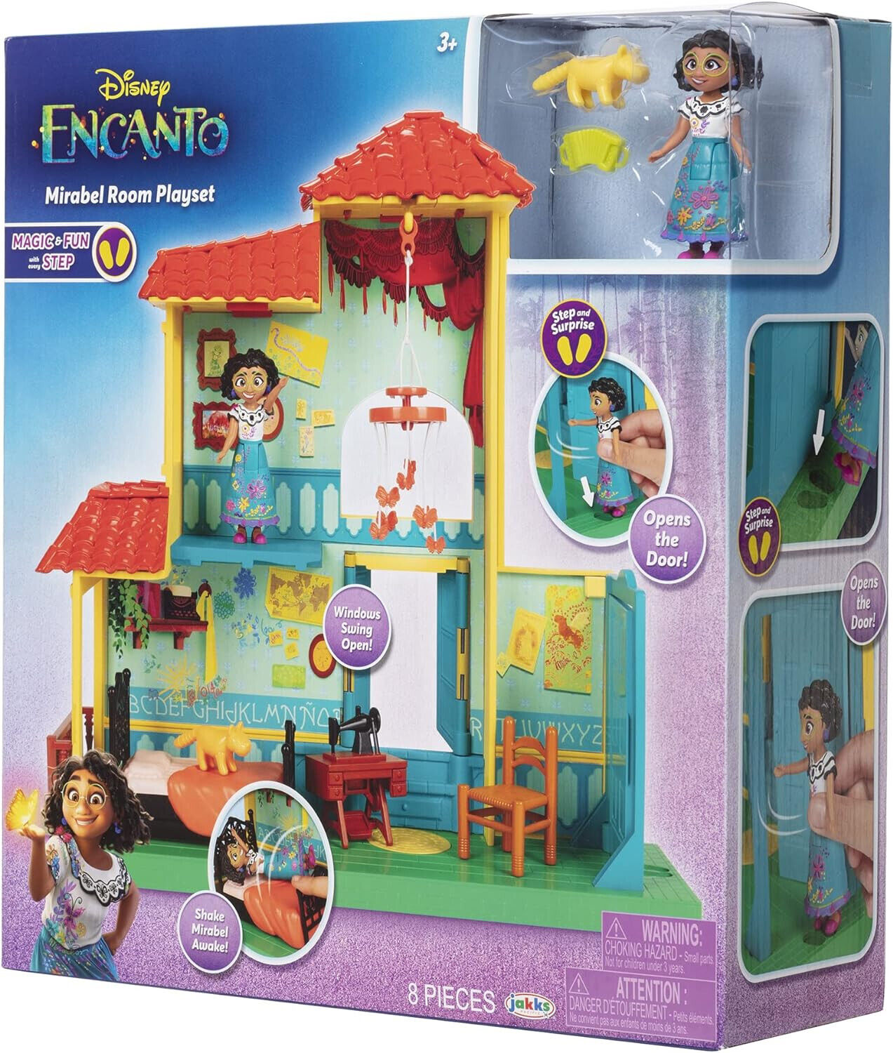 Disney Encanto Mirabel Room Mini Doll Playset with Accessories