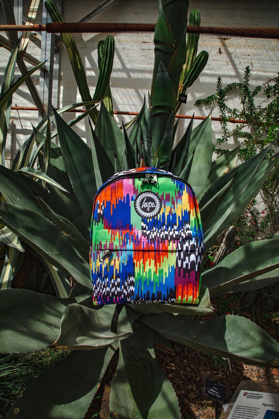 HYPE MULTI TRIPPY DRIPS BACKPACK RUCKSACK LGBT ACID KIDS LARGE SCHOOL PARTY RAVE