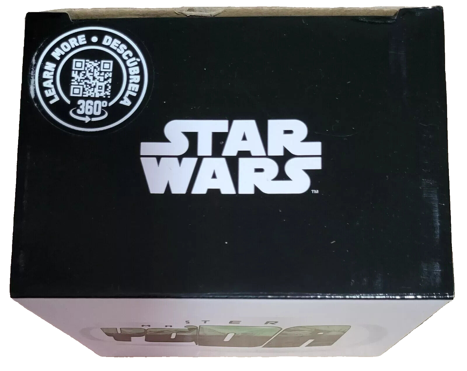 Star Wars Master Yoda thermal mug heat change image CUP XMAS NETFLIX GREEN
