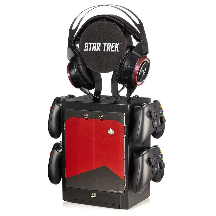 OFFICIAL STAR TREK GAMING LOCKER XBOX PLAYSTATION STORAGE CONTROLLERS GAMES PS5