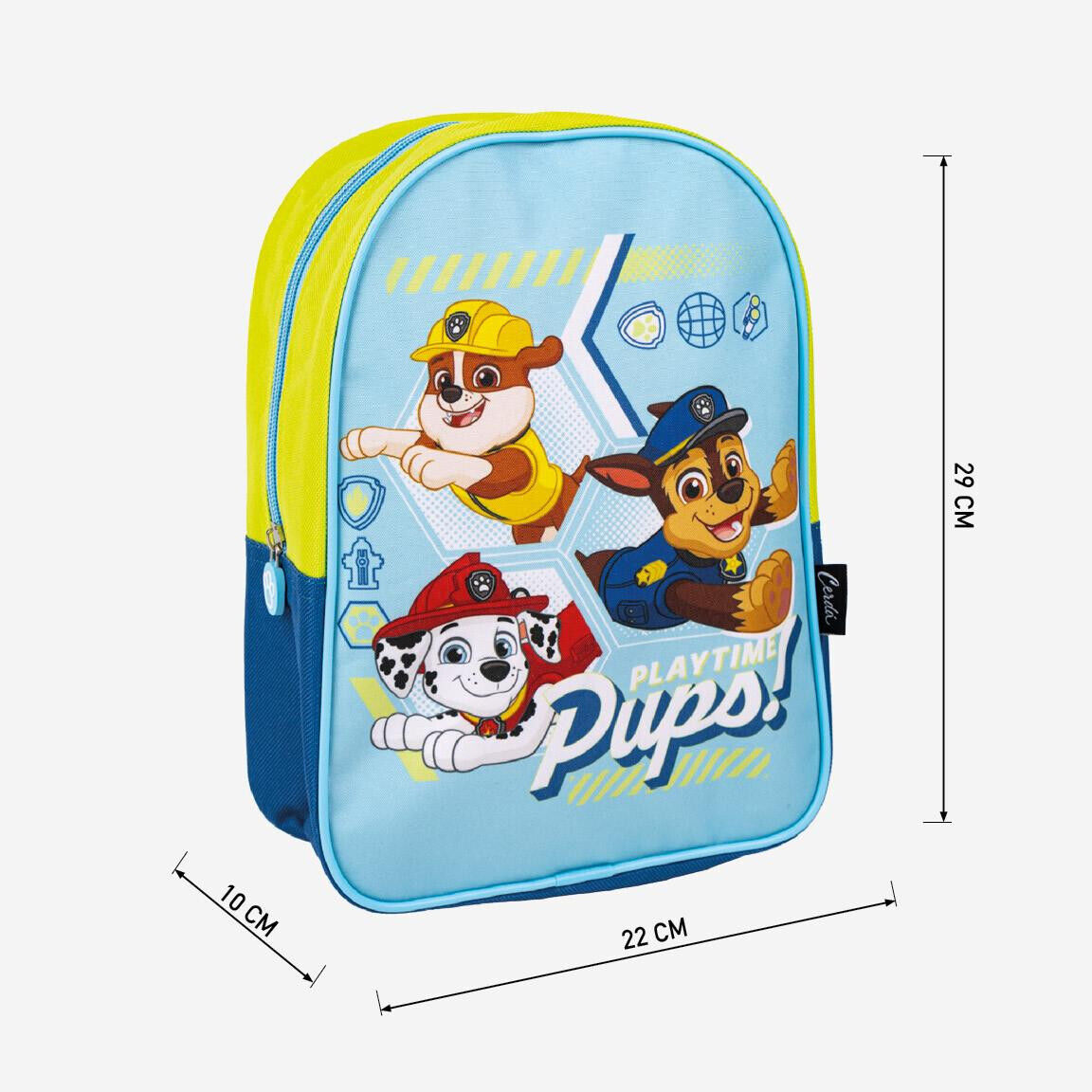 Paw Patrol Backpack - Playtime Pups 13" X 11" (29cm X 22cm) ONLY 12 IN THE UK