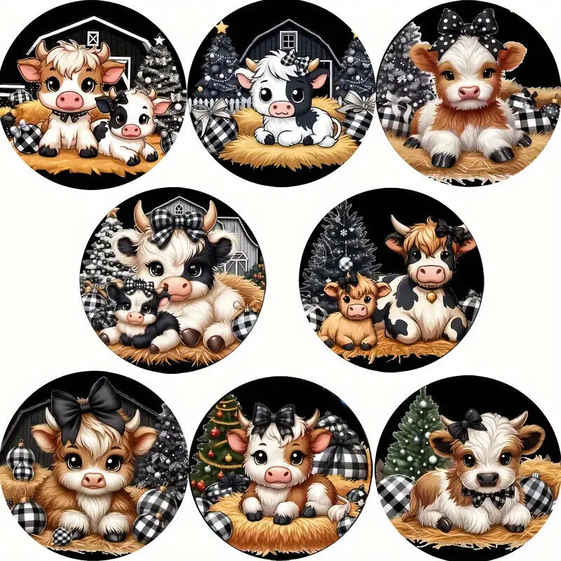 BABY CUTE BULL COW COASTER Coffee Tea Drink COCKTAILS MAT