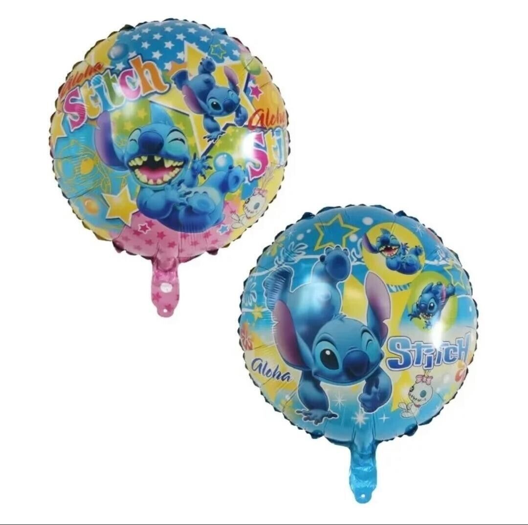 Stitch foil Balloons Birthday 18 inch party aluminum Angel Lilo balloons