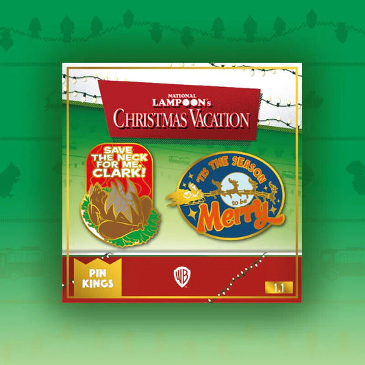 National Lampoon's Christmas Vacation Enamel Pin Badges New 1.1 Rare Pin Kings