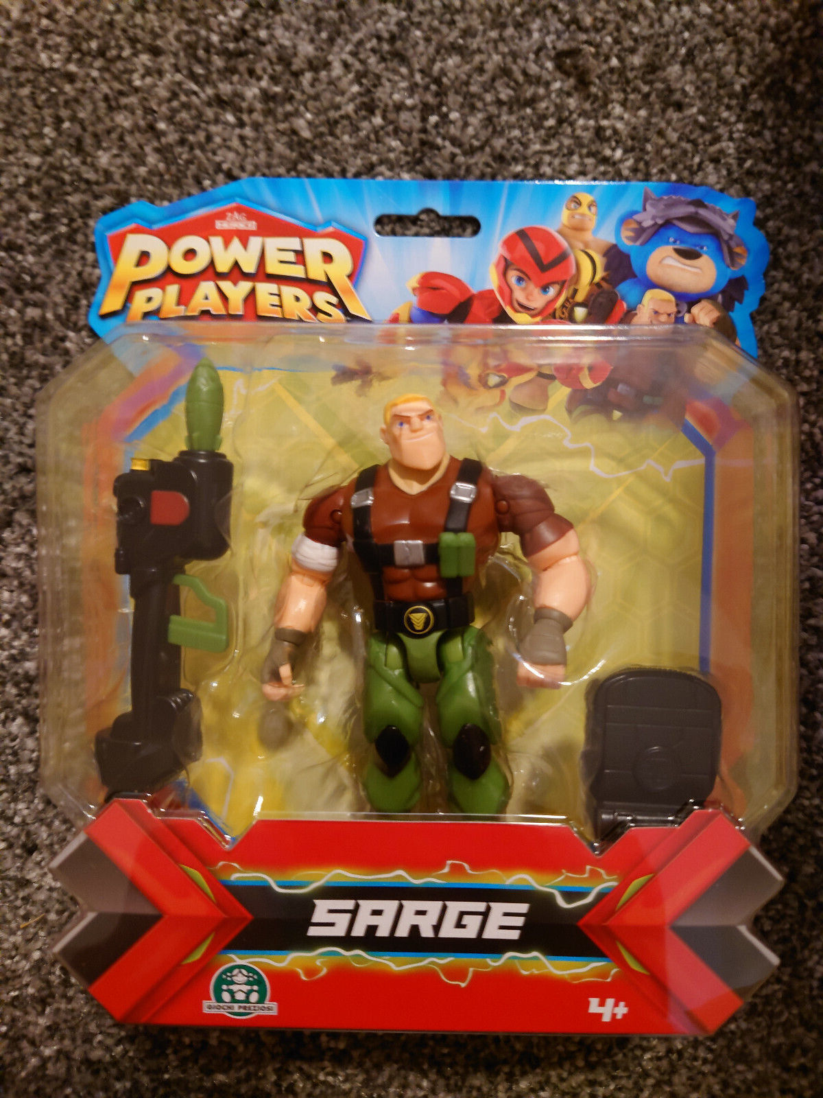 POWER PLAYERS AXEL, MASKO, BEARBARIAN, SARGE, MADCAP, GALILEO CHOOSE