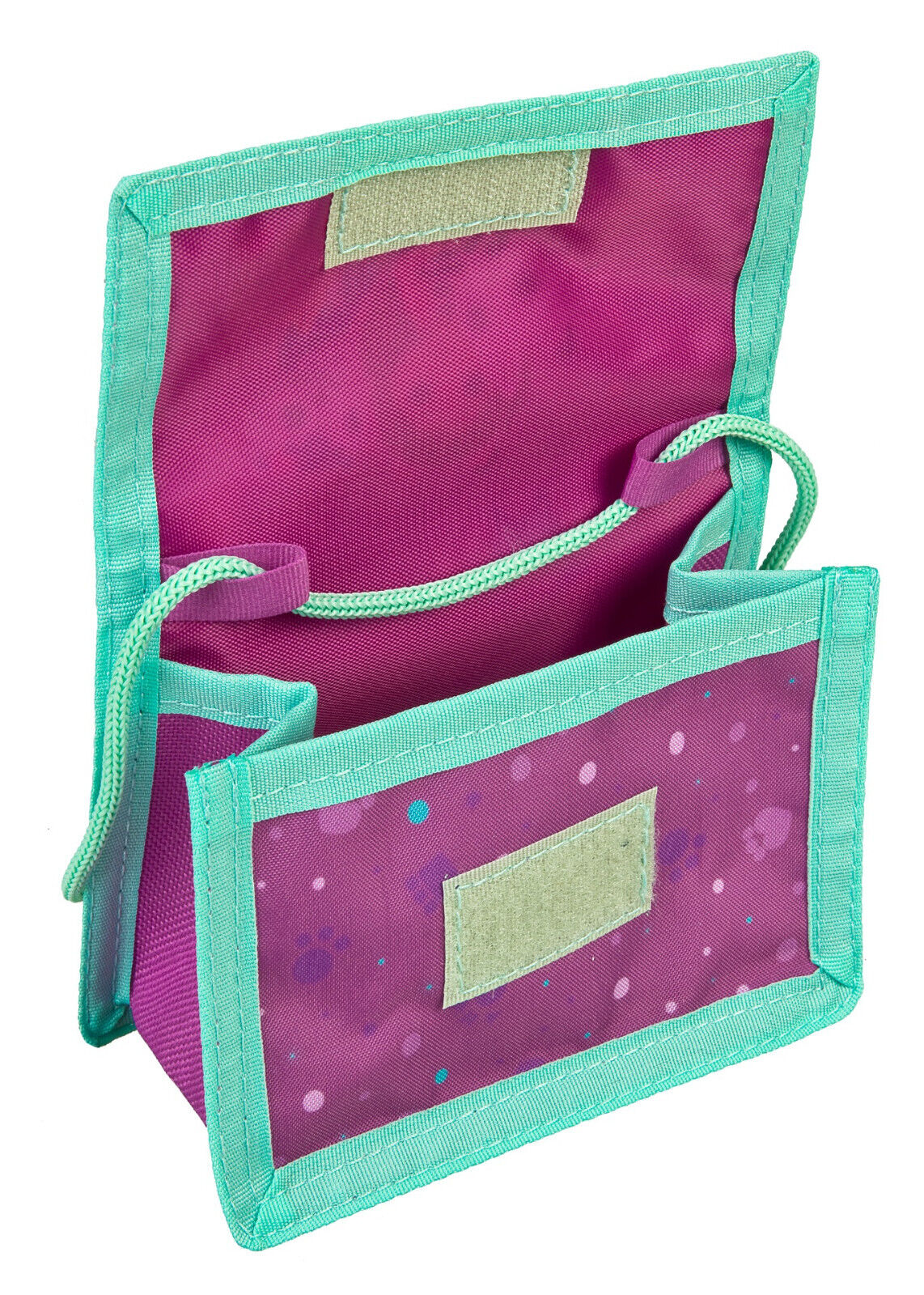 Gabby's Dollhouse Wallet Purse With Strap Official Purple Netflix Cat Christmas