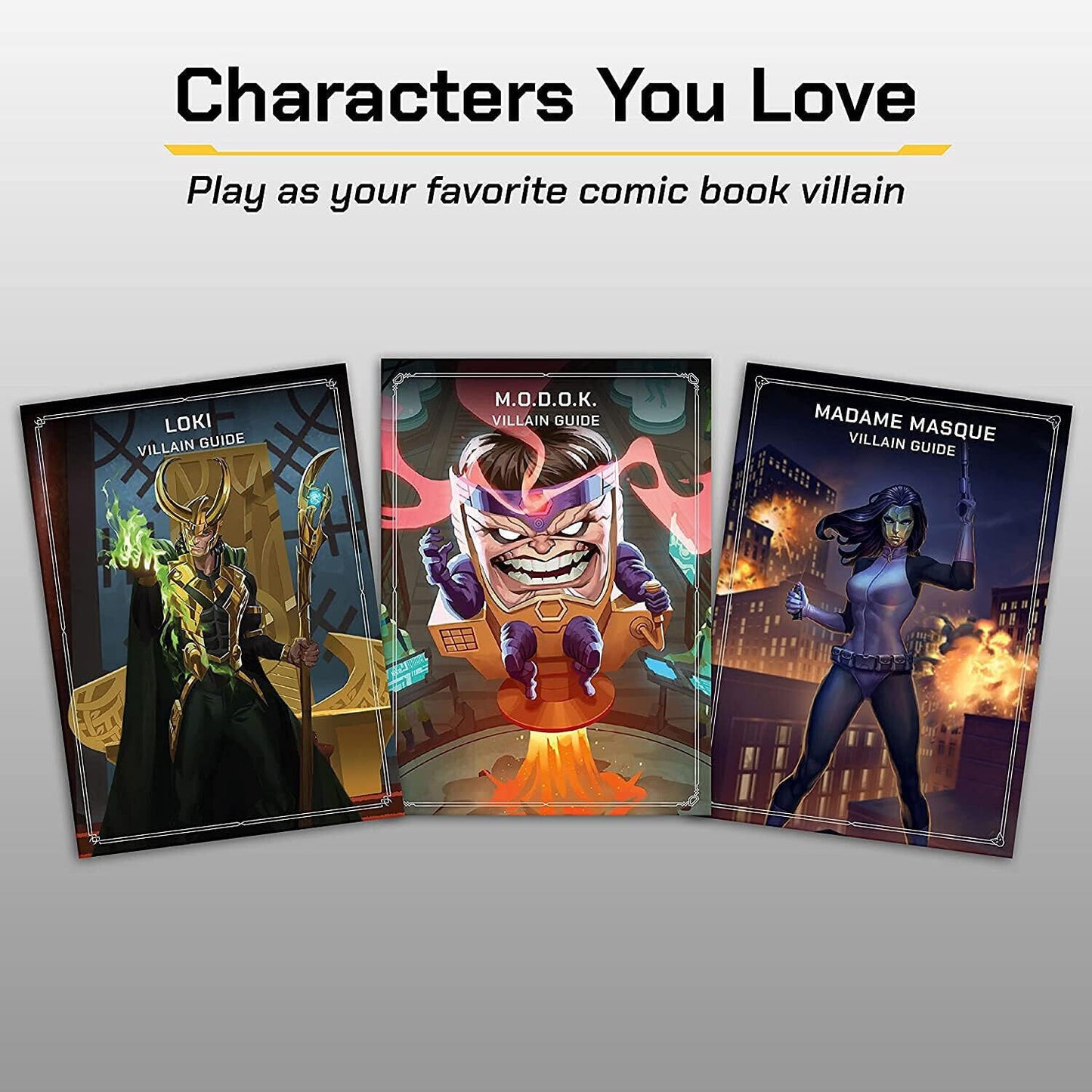 Ravensburger Marvel Villainous Mischief & Malice Strategy Board Games for Adults