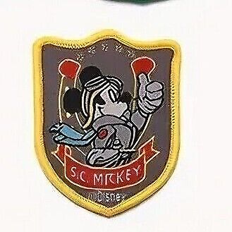 DISNEY MICKEY MOUSE Iron Sew On Embroidered Patch PATCHES TV MOVIE RETRO
