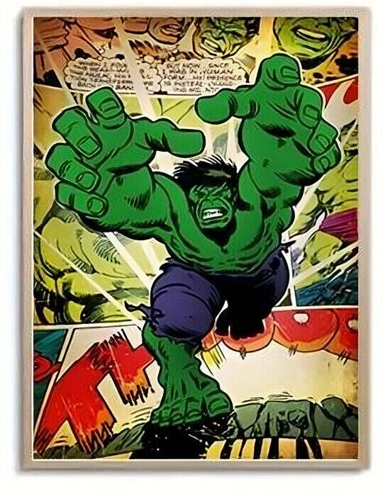 Marvel Avengers DC Movie Retro venom hulk Wall Art Poster Print Picture comic