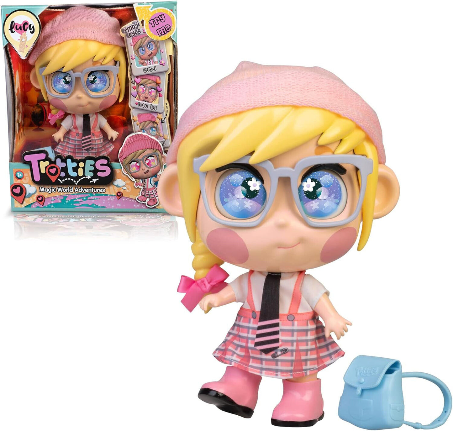 Trotties: Magic World Adventures LUCY Doll 25cm Brand New Animated Cartoon Serie