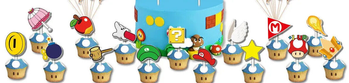 Super Mario Latex Balloons Kids Happy Birthday Banner Party Decor balloon movie