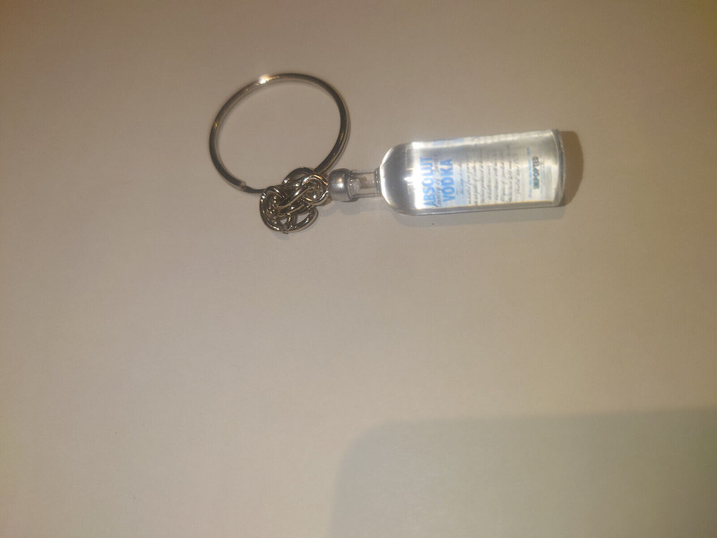 Novelty Vodka Absolut Micro Keyring Keychain Gift Resin Charm 3D Cool Fun 🔥🔥