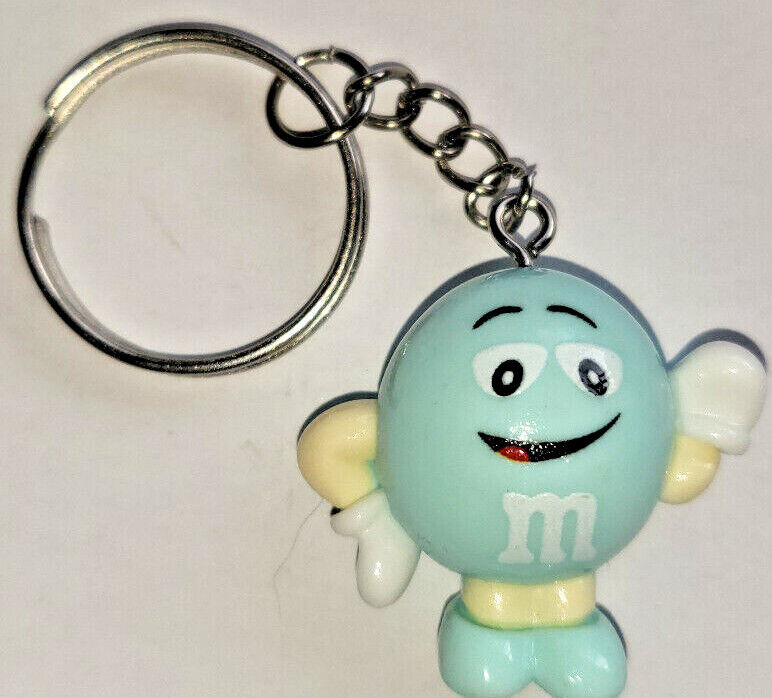 Novelty 3D Keyring Gift M&M Kids & Adult Birthday Charm MMs Chocolate key chain