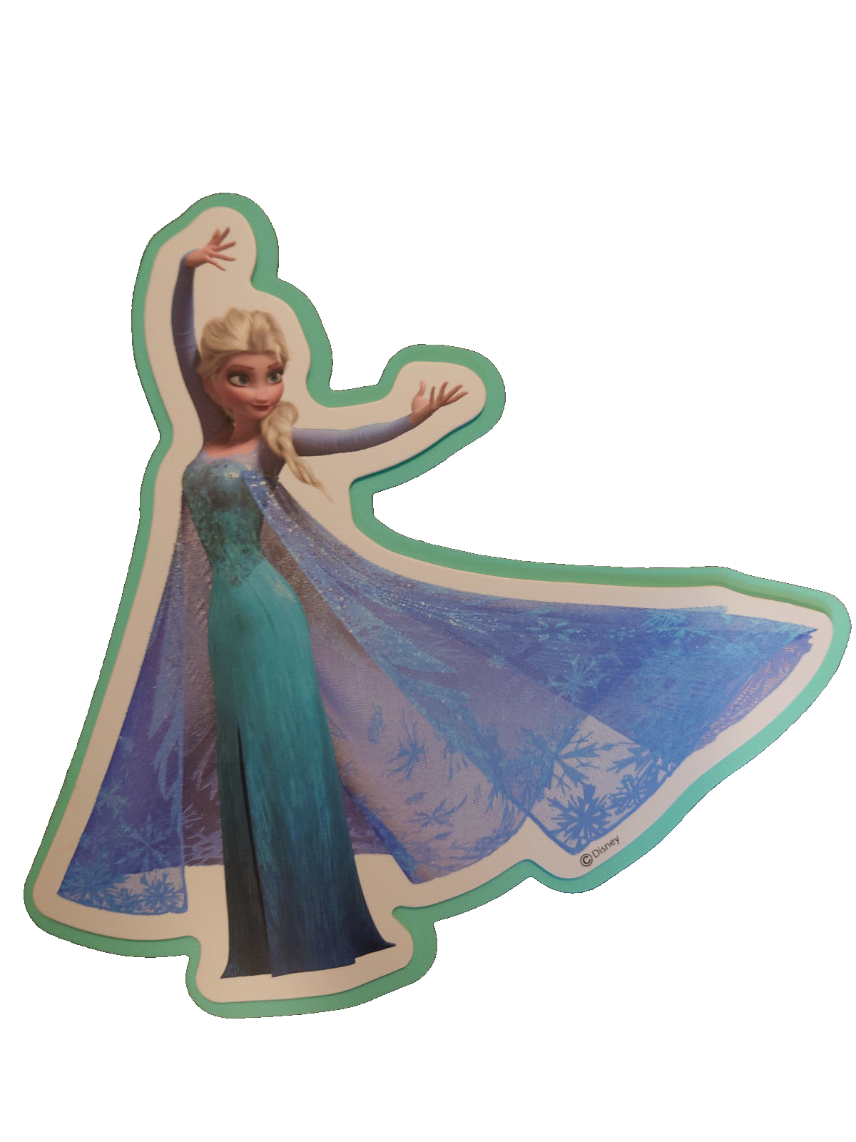 Disney FROZEN 3 x Large 3D Foam Wall Decoration Stickers 30cm childrens LARGE