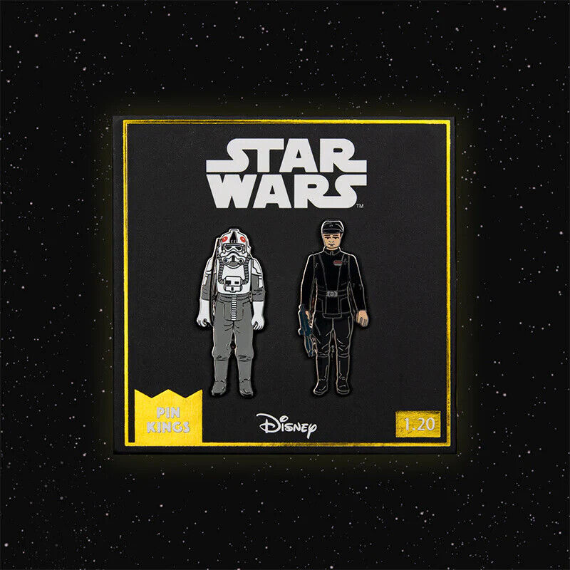Pin Kings Star Wars Enamel Pin Badge LUKE DARTH CHUWBACCA LUCAS DISNEY OFFICIAL