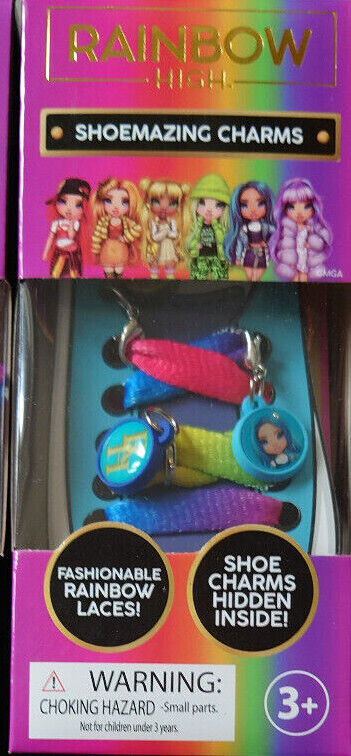 Rainbow High Shoemazing Charms Rainbow High Doll Rainbow Laces CHOOSE YOURS