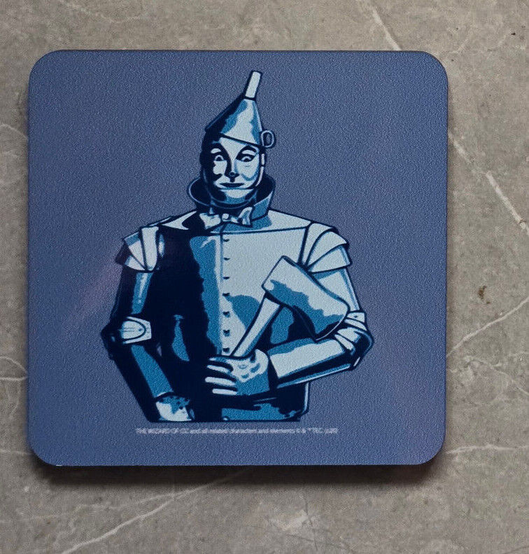 The Wizard of Oz Mug Coaster Set novelty coasters LION DOROTHY TINMAN SCARECROW