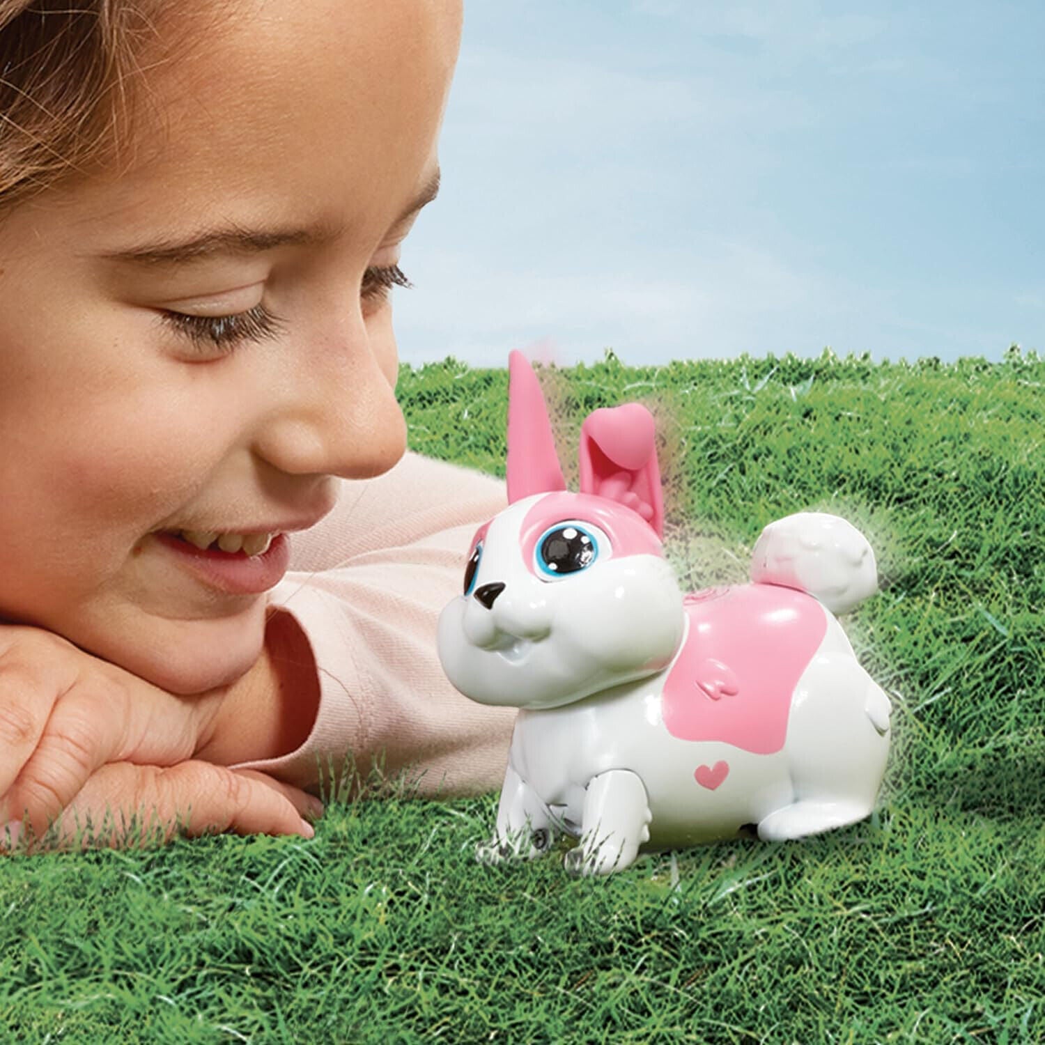 Animagic Lets Go Bunny Purple Hip Hop Bouncing Best Friend Interactive rabbit