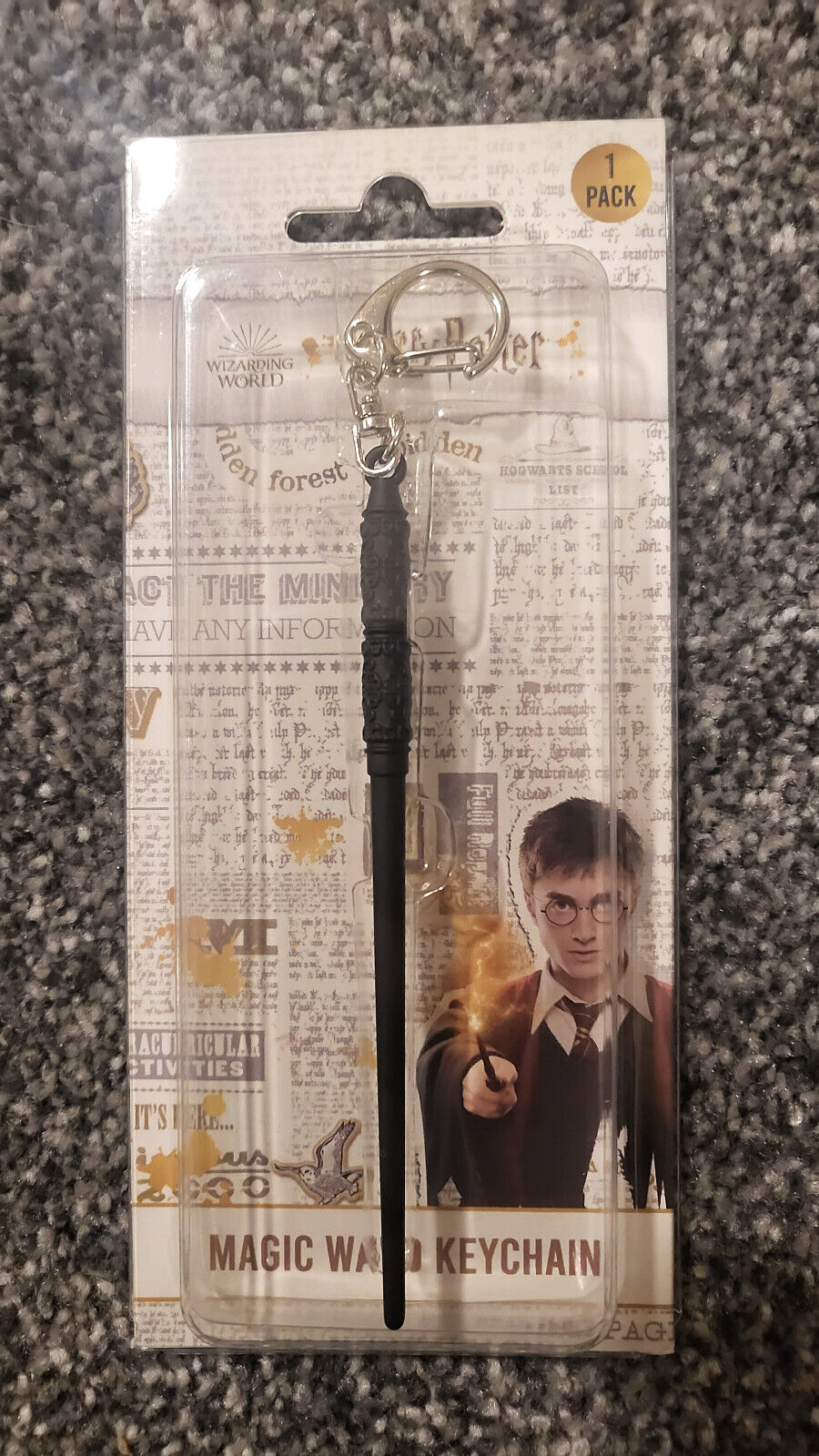 Harry Potter Wand Keyring Keychain Wizard Merchandise Emblems Gift Magic