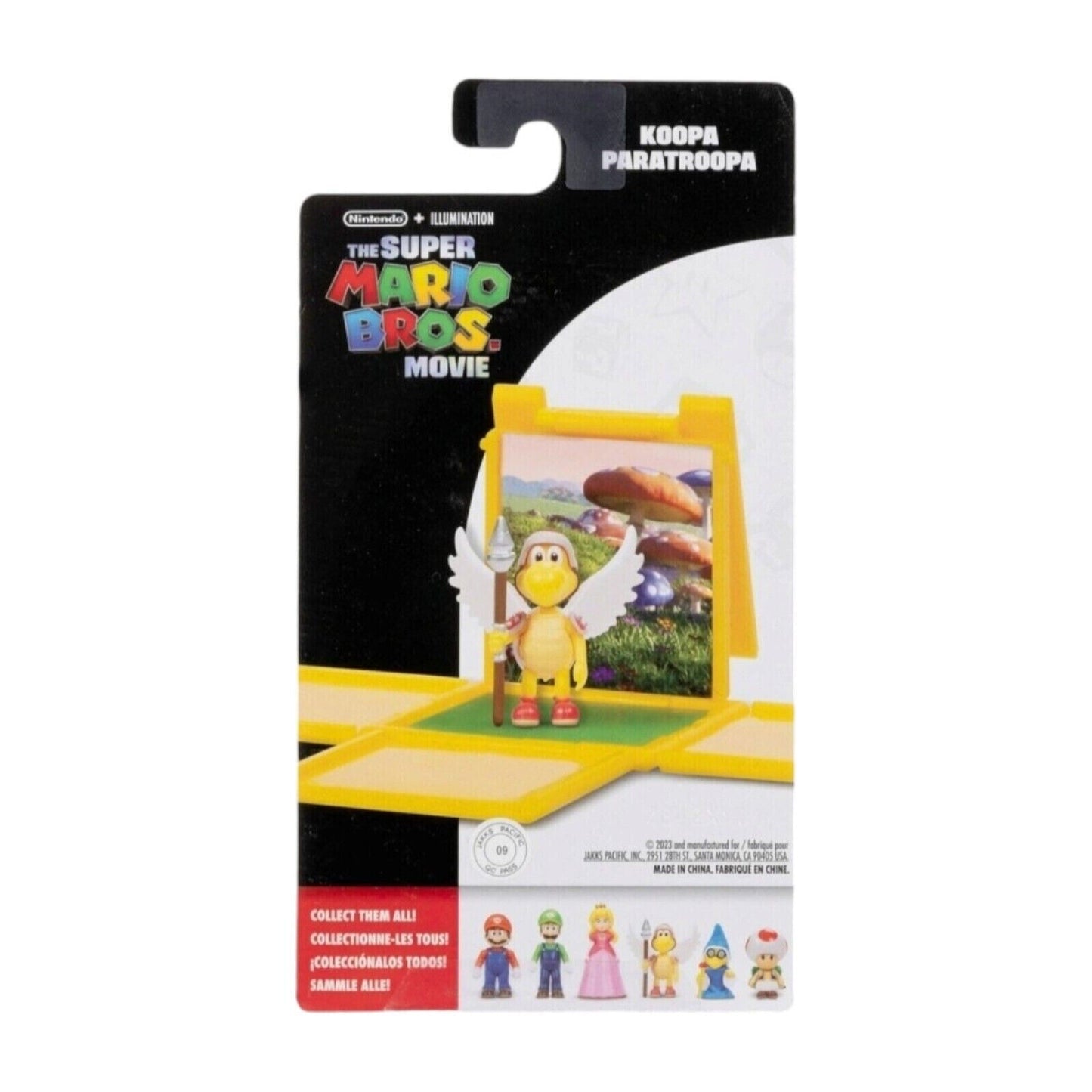 Super Mario Bros Movie 3cm Koopa Paratroopa Mini Figure & Question BROTHERS