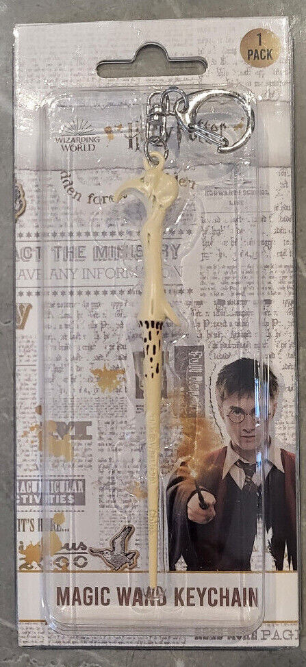Harry Potter Wand Keyring Keychain Wizard Merchandise Emblems Gift Magic