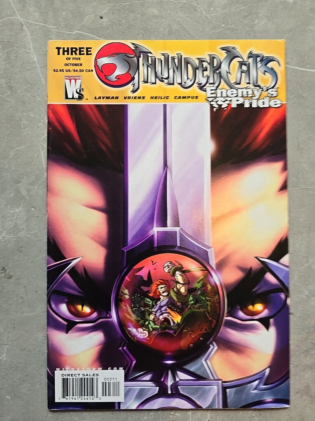 Thundercats Enemys Pride #1-5 VF/NM complete COMIC John Layman WildStorm SET