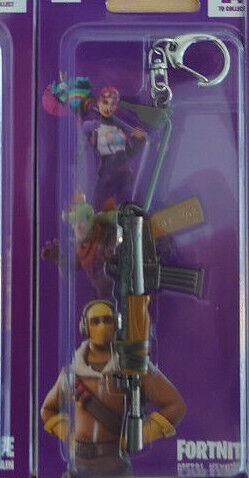 Fortnite 3D metal Weapon Replica Keychain Choose your keychain BNIB
