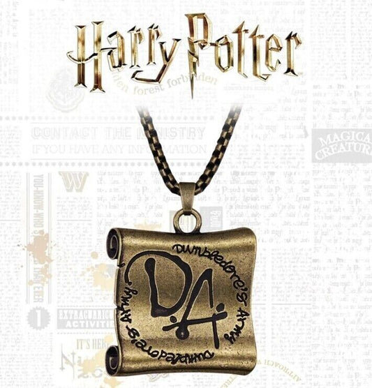 LIMITED EDITION Harry Potter Dumbledores Army Necklace Pendant Accessory CHAIN