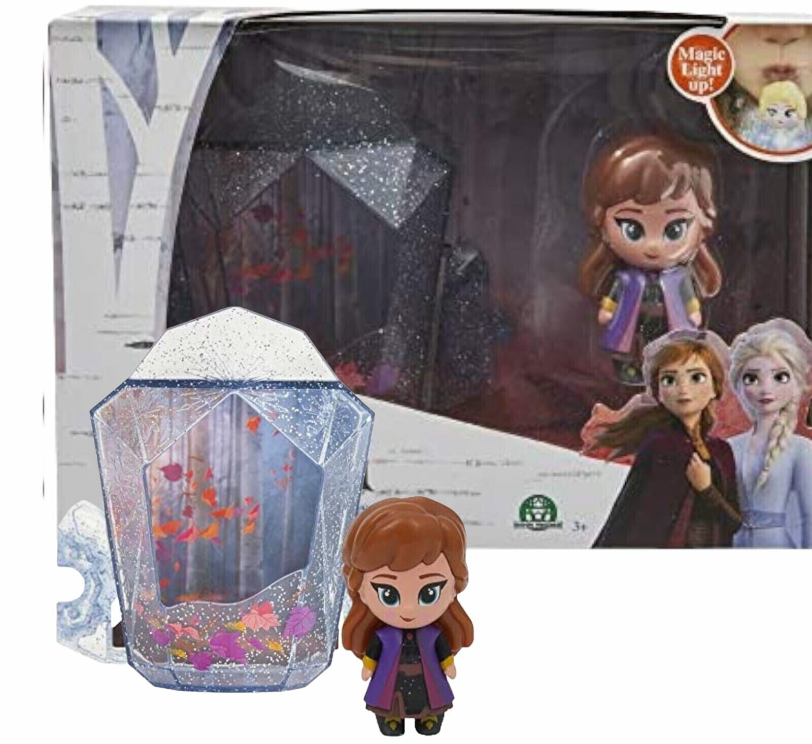 Frozen 2 Whisper and Glow Display House With Your ANNA ELSA  Figure Ideal Gift