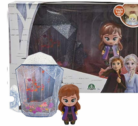 Frozen 2 Whisper and Glow Display House With Your ANNA ELSA  Figure Ideal Gift