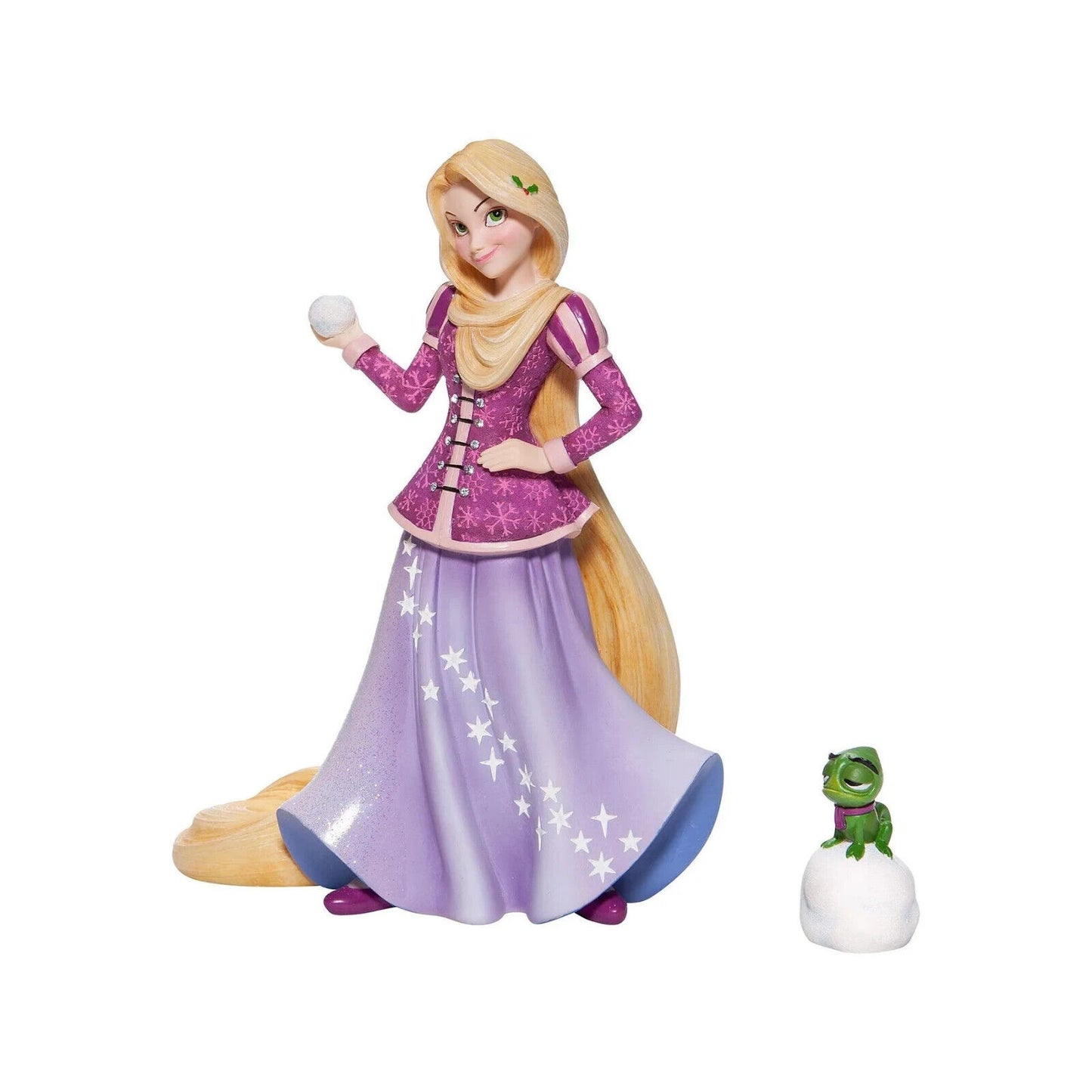 Rapunzel & PASCAL Disney Showcase Collection Holiday Princess Figurine 21CM