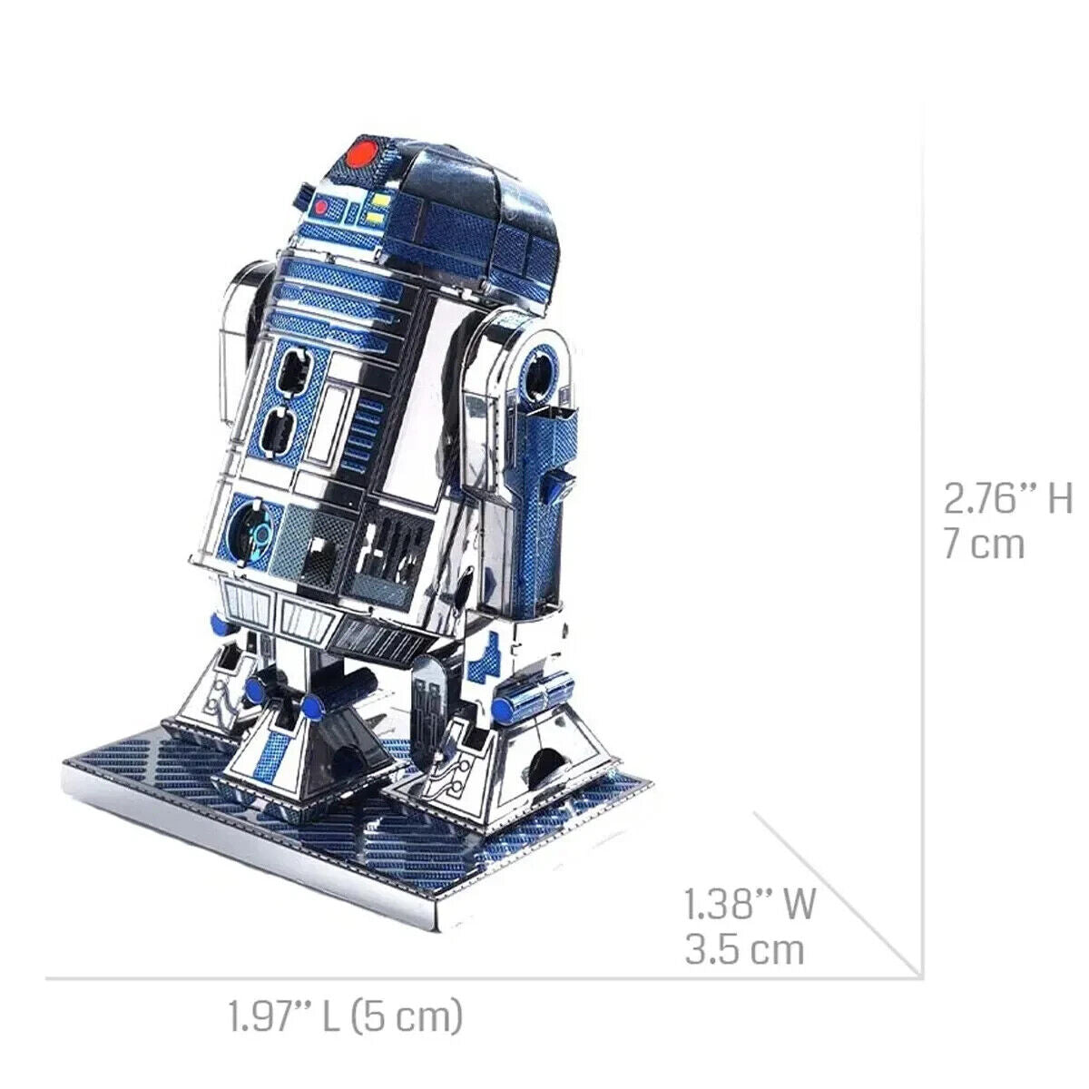 R2D2 R2-D2 3D Metal Puzzles Jigsaw DIY Model Building Kits Toy STAR WARS GIFT