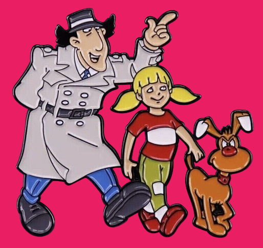 Inspector Gadget Cartoon Show Cute Enamel Pin Badge TV CARTOON