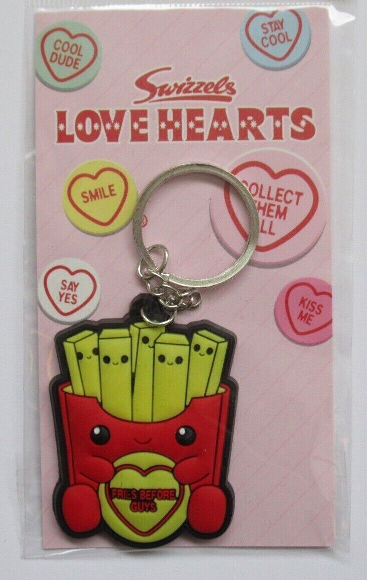 Swizzels Love Hearts - Official Keyring / Keychains (Select Design) CHOOSE YOURS