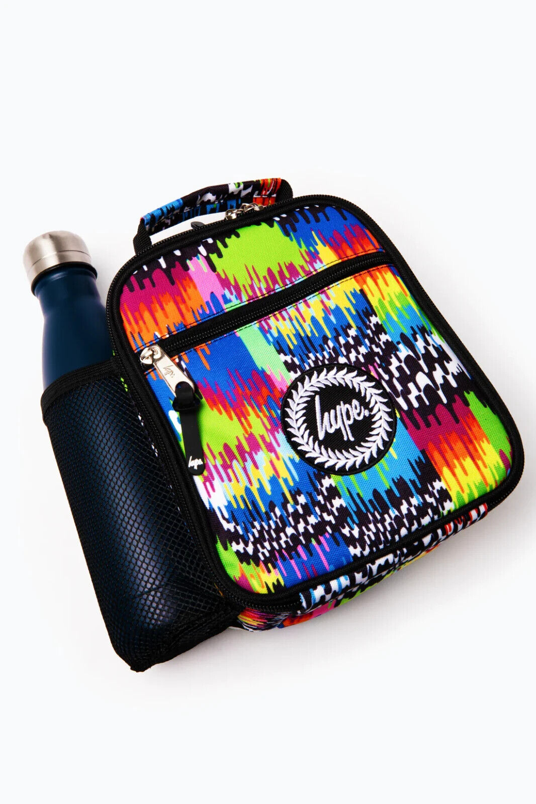 HYPE MULTI TRIPPY DRIPS LUNCH BAG LGBT ACID KIDS LARGE SCHOOL PARTY RAVE BOX