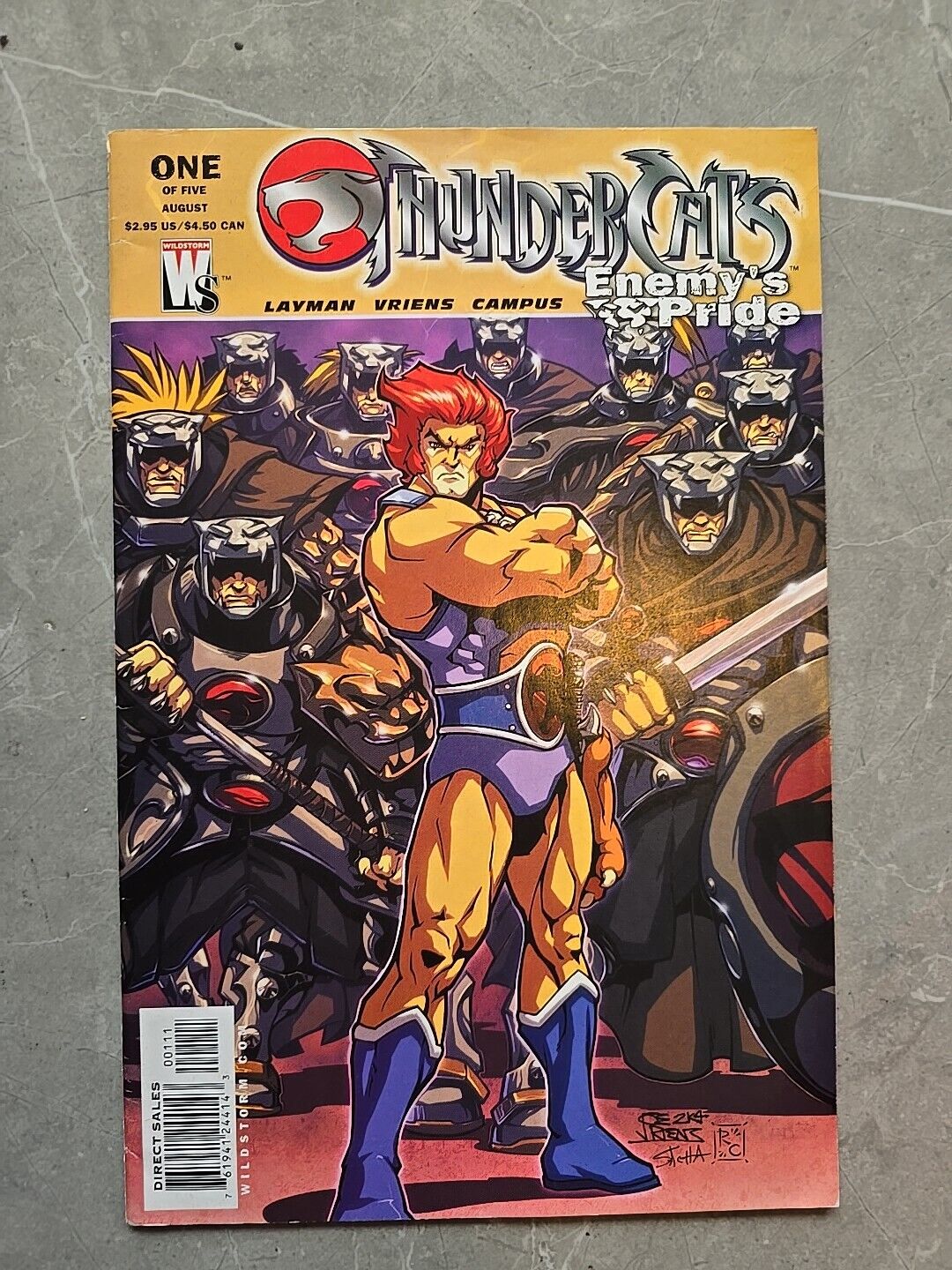 Thundercats Enemys Pride #1-5 VF/NM complete COMIC John Layman WildStorm SET