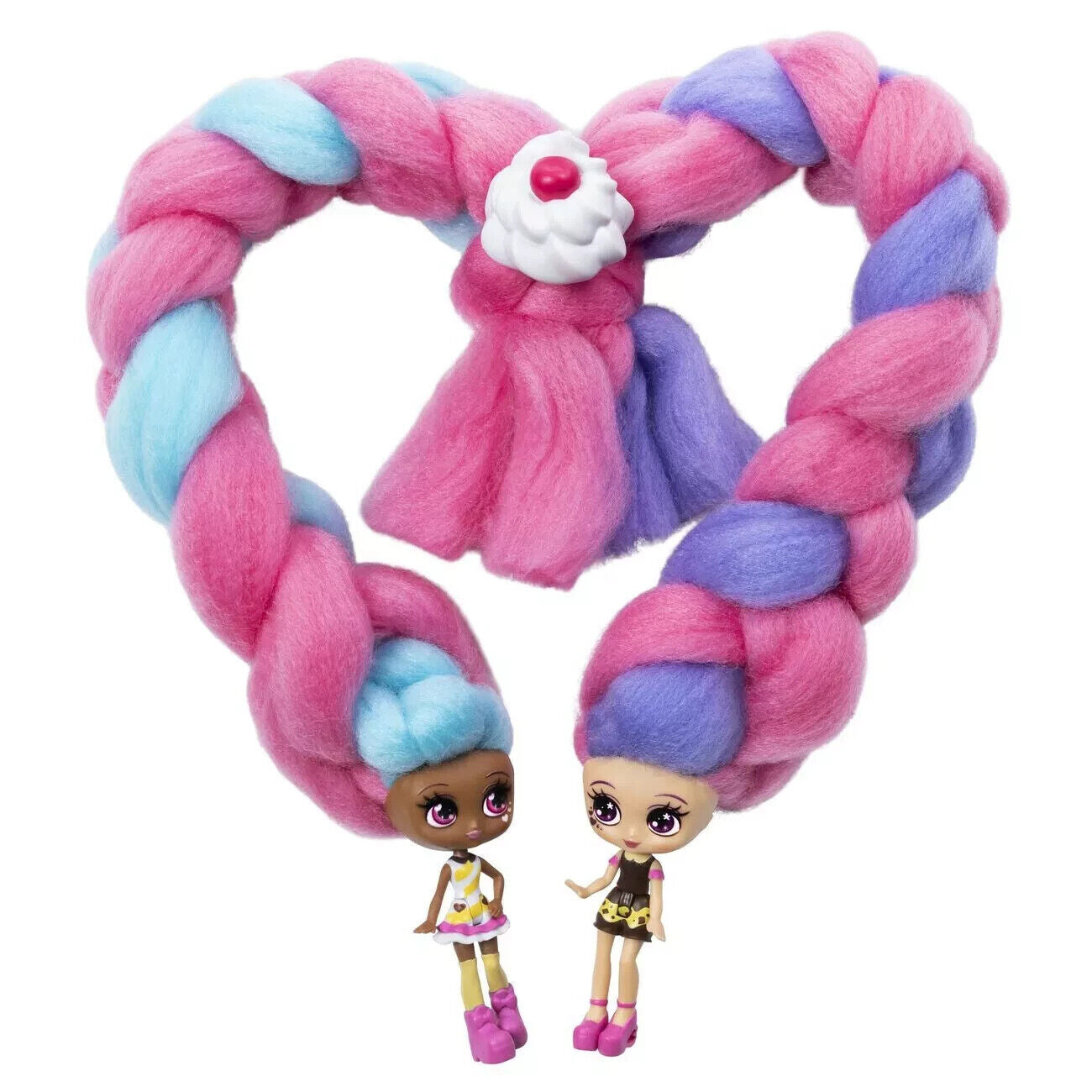 Candylocks Sweet Treats Bff 2 Pack Girls Playset Gift ICE CREAM CHOCO TOY XMAS