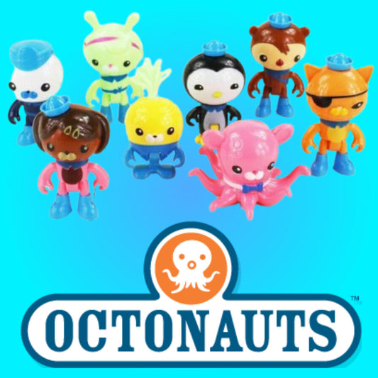 The Octonauts Figures Octo Pack Playset Action Figure Toys PICK YOURS CEBEEBIES