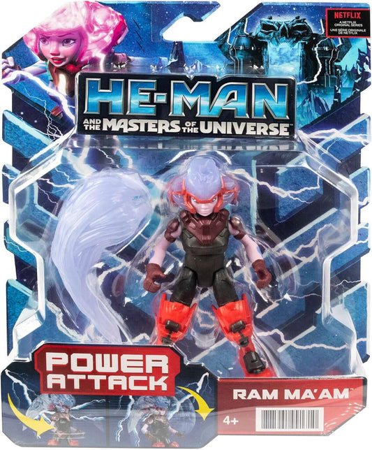 Ram Ma'am He Man Masters of the Universe Power Attack Figure New & Sealed