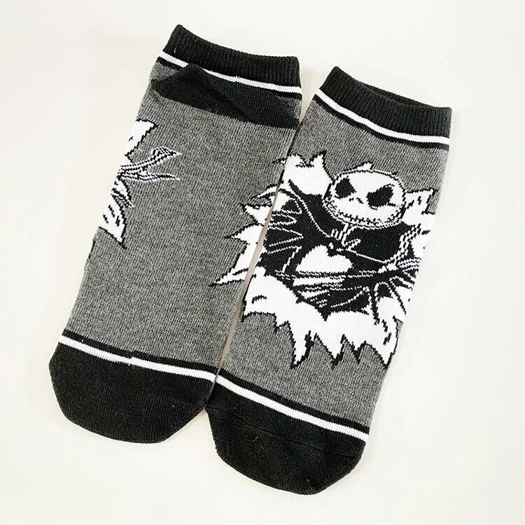 LICENSED Nightmare Before Christmas Socks Novelty One Size BOAT CASUAL SOCK WEAR