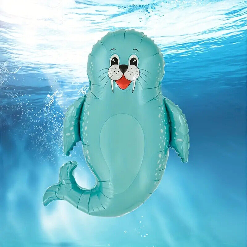 Sealife Foil Balloon Party Birthday Sea Ocean Fish Shark Whale Crab Shell Big