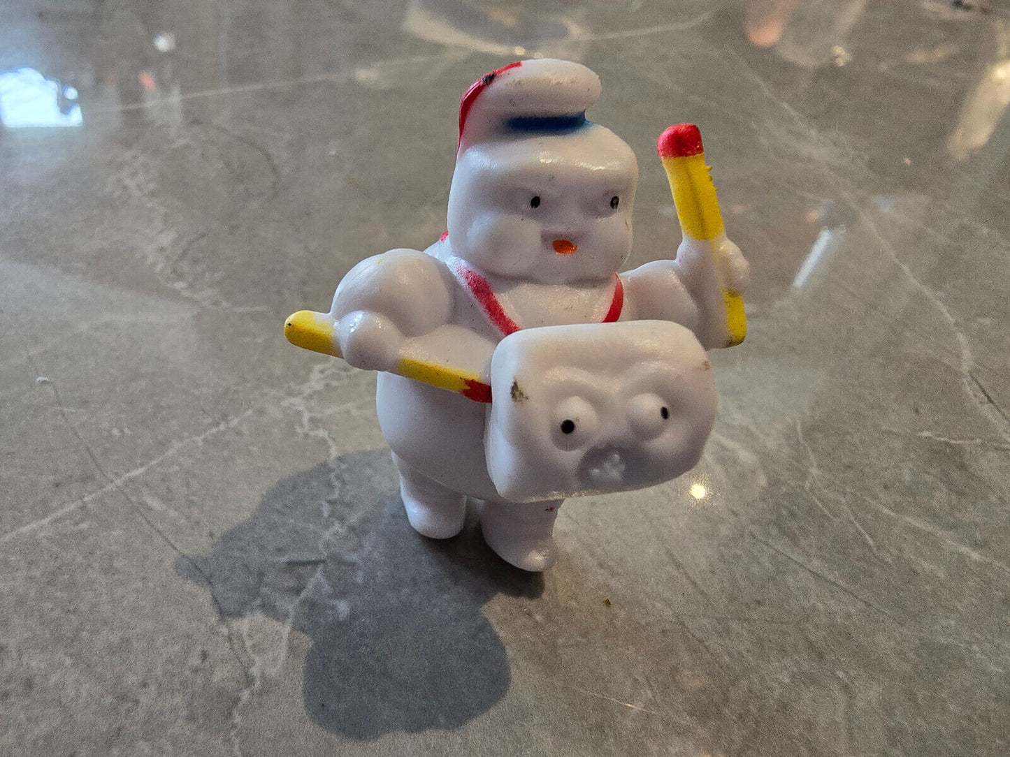 Ghostbusters Afterlife Mini Cute Figure KEYRING 4cm Puft Marshmallow Man Toys