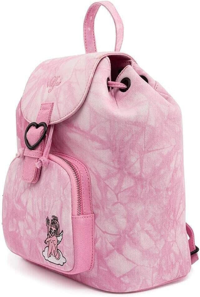 Loungefly Valfre Pink Dye Angel Double Strap Shoulder Bag ART MEXICAN CPNTEMPARY
