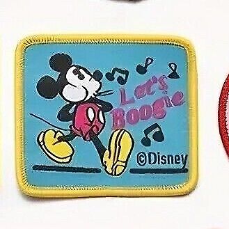 DISNEY MICKEY MOUSE Iron Sew On Embroidered Patch PATCHES TV MOVIE RETRO