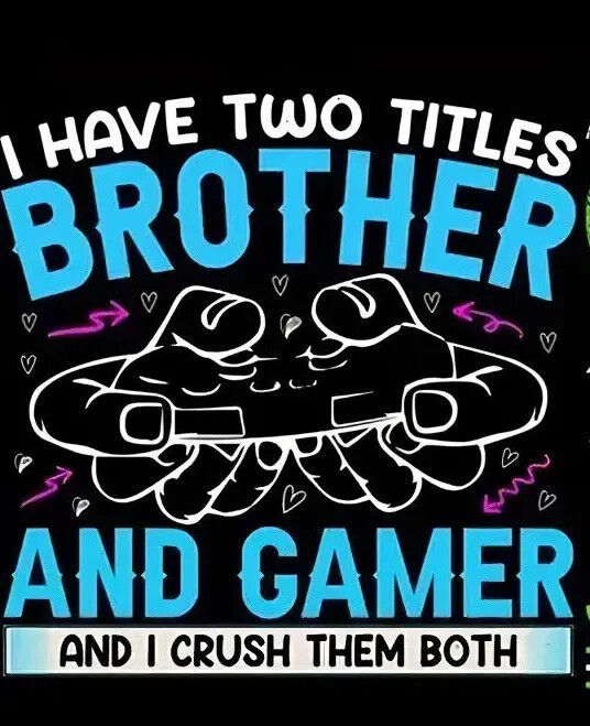 GAMING GAMER IRON ON TRANSFER PS4 PS5 XBOX PC BUSY RETRO MULTI GAME BAG TSHIRT