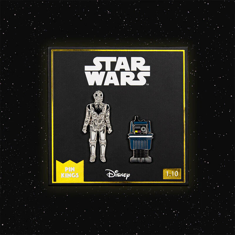 Pin Kings Star Wars Enamel Pin Badge LUKE DARTH CHUWBACCA LUCAS DISNEY OFFICIAL